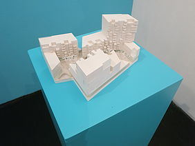 aspern INTERNATIONAL: competition works (Ausstellungsansicht, Architekturzentrum Wien, Museumsquartier)