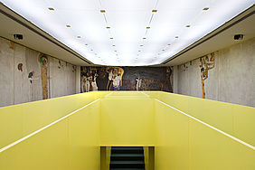 Secession/Installationsansicht: Beethovenfries, Gerwald Rockenschaub. Foto: © Wolfgang Thaler.