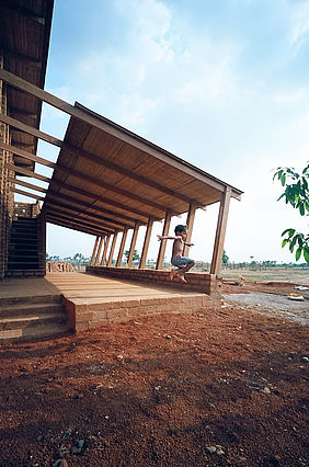 Architects Rudanko + Kankkunen: Sra Pou Berufsschule, Sra Pou, Kambodscha, 2010–2012; © Anssi Kankkunen